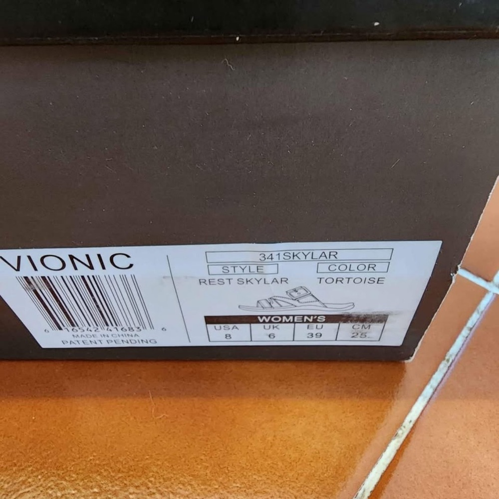 Vionic Tortoise Double Strap Sandals - image 2